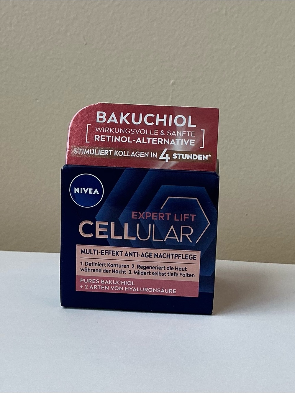 NIVEA Cellular Expert Lift Bakuchiol Anti-Age Night Cream 50ml German Version